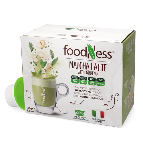 Foodness matcha latte with - matcha,